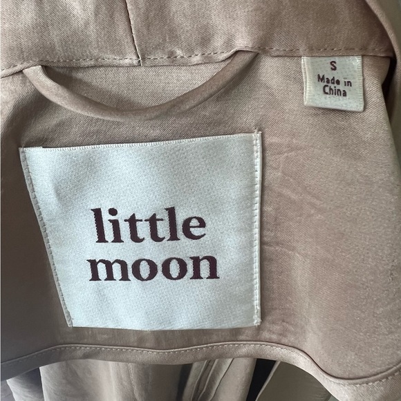 Little Moon Satin Robe - Picture 6 of 7